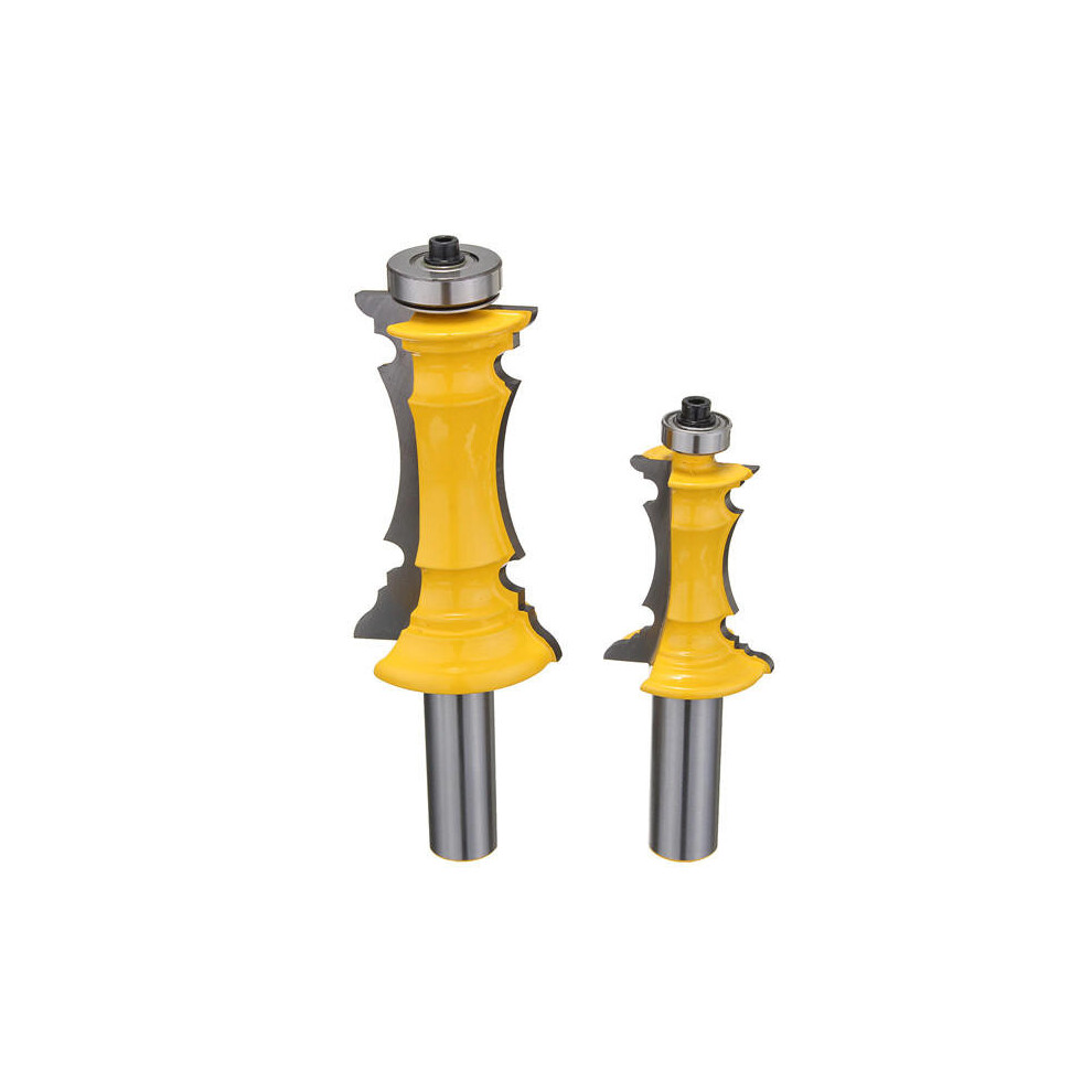 2Pcs 1/2 Inch Shank Mitered Door&Drawer Molding Router Bits For Woodworking 6901722569070