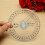 7Pcs 10cm Plastic 360 Degree Protractor Ruler Angle Finder Swing Arm School Office 8