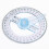 7Pcs 10cm Plastic 360 Degree Protractor Ruler Angle Finder Swing Arm School Office 10