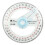 7Pcs 10cm Plastic 360 Degree Protractor Ruler Angle Finder Swing Arm School Office 7