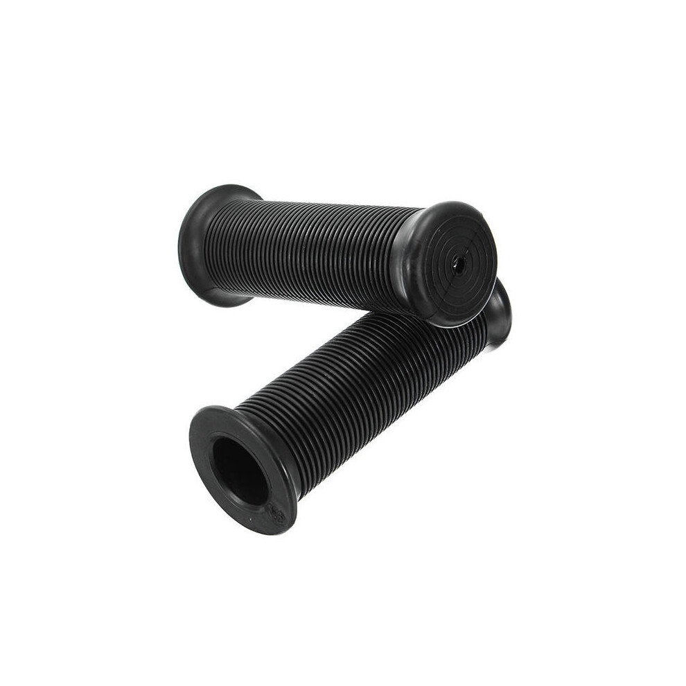22Mm Motorcycle Handlebar Hand Grips Cafe Racer Bubber Clubman Custom For Honda/Harley 883 1200 Color Black 5202984953432