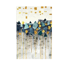Wall Art Painting Geometric Mountain Landscape Canvas Abstract Decorations Poste