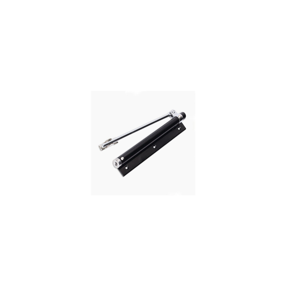 Multipurpose Automatic Door Self-Closing Hinge Closer Mute Simple Household Door Closer Black 4151093683413