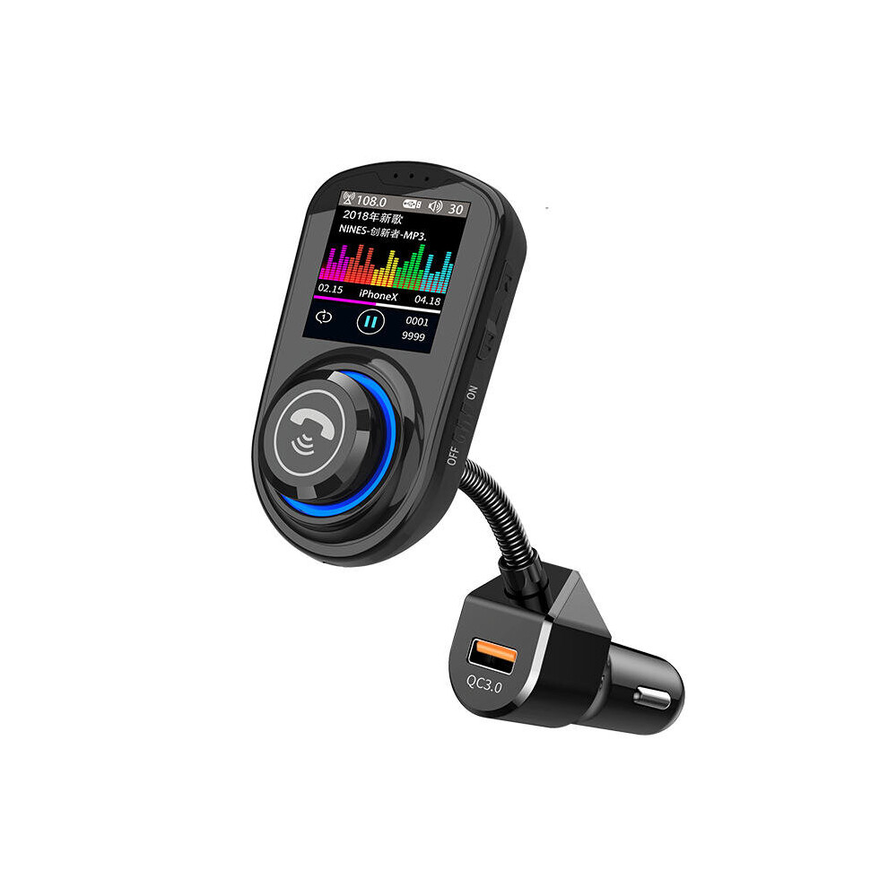 Dual Usb 5V Output Car Bluetooth V.5.0 Mp3 Player Support U-Disk / Tf - Card 5202984946519