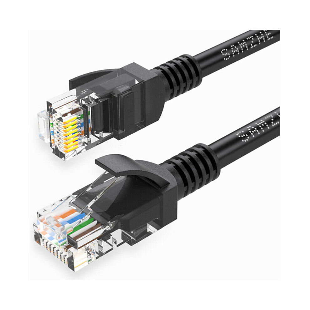 Zw-01 2M Comworking Cable Rj45 Cat 5 Ethercom Cable Patch Cord Lan Comworking Cable Adapter Black 4151093620227