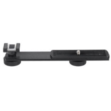BY C01 Bracket Additional Cold Shoe for Flash LED Light Microphone