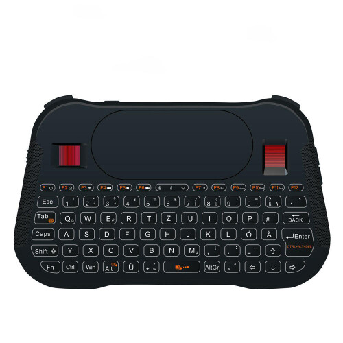 T18 English 2.4GHz Wireless Keyboard Air Mouse Touchpad Handheld Backlight Controller for TV BOX Mini PC Computer