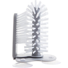 3 Pcs Creative Washing Dish Brush Suction Cup Stand Glassware Milk Bottle Cleaning Brush Cleaner Tool