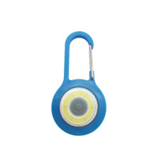 2 Pcs Motorcycle Riding Bag Backpack Hang LED Warning Signal Alarm Light Safety With Button Battery BLUE COLOUR