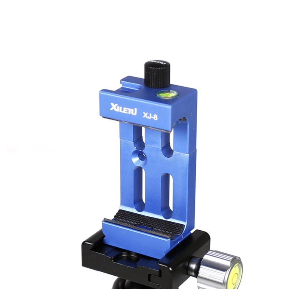Xj-8 Aluminum 4.7-6.0 Inch Smartphone Clip Holder For Mobile Phone Photography Blue 4151093605033