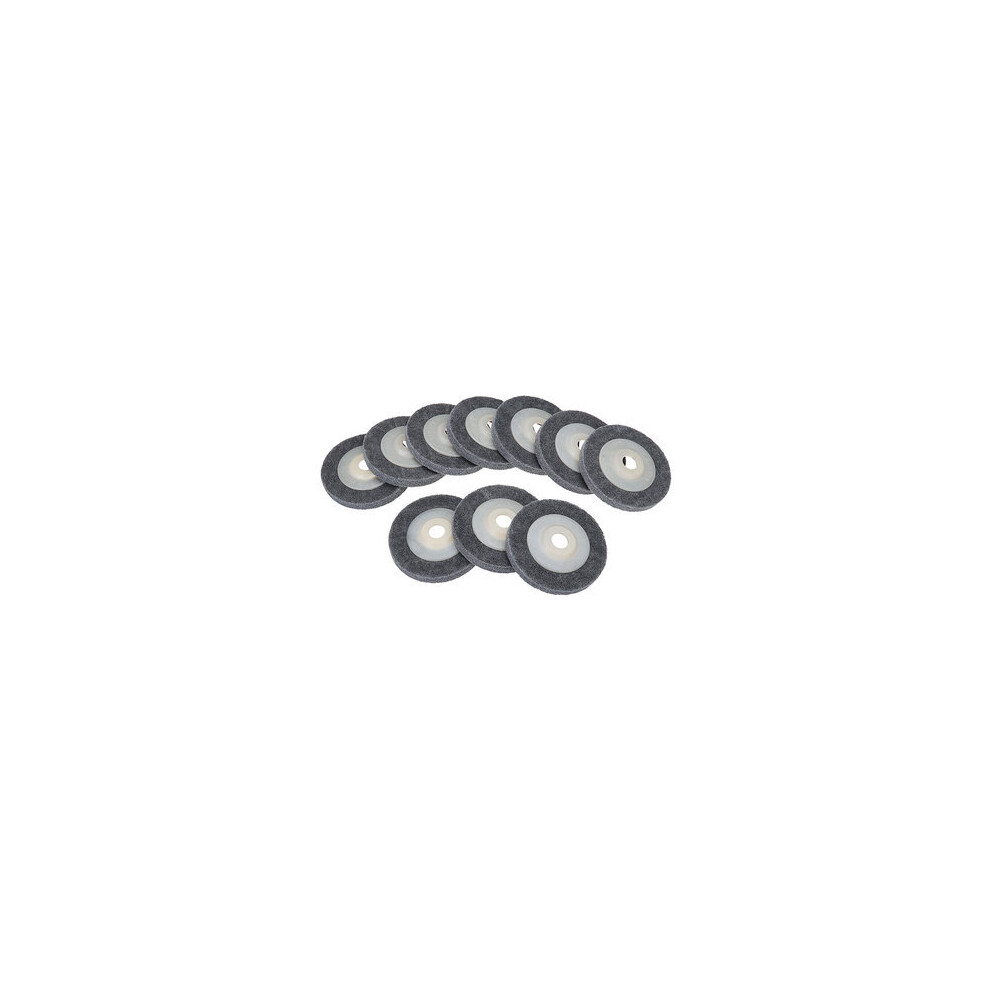 10Pcs 100X16mm Angle Grinder Fiber Nylon Buffing Polishing Wheel Angle Grinding Sanding Disc 840079083067