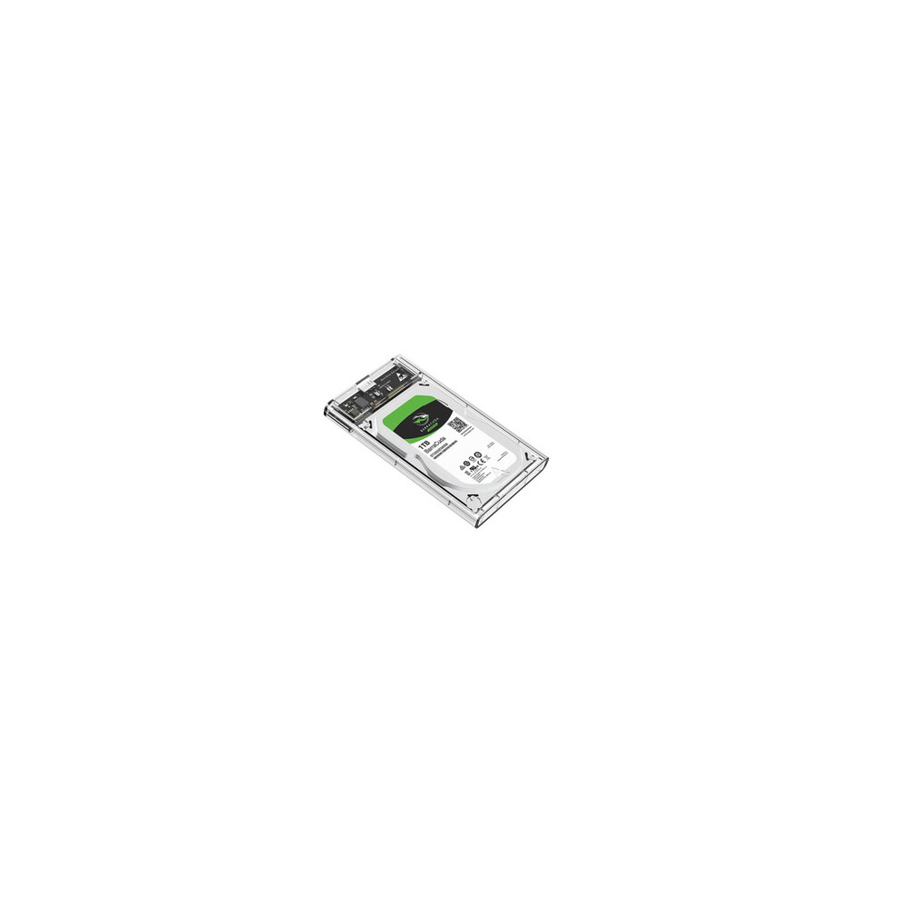 Yp1 2.5Inch Usb3.0 To Sata3.0 Hdd Ssd Hard Drive Enclosure Transparent 5Gbps Hard Disk External Case Support Uasp 4191026528008