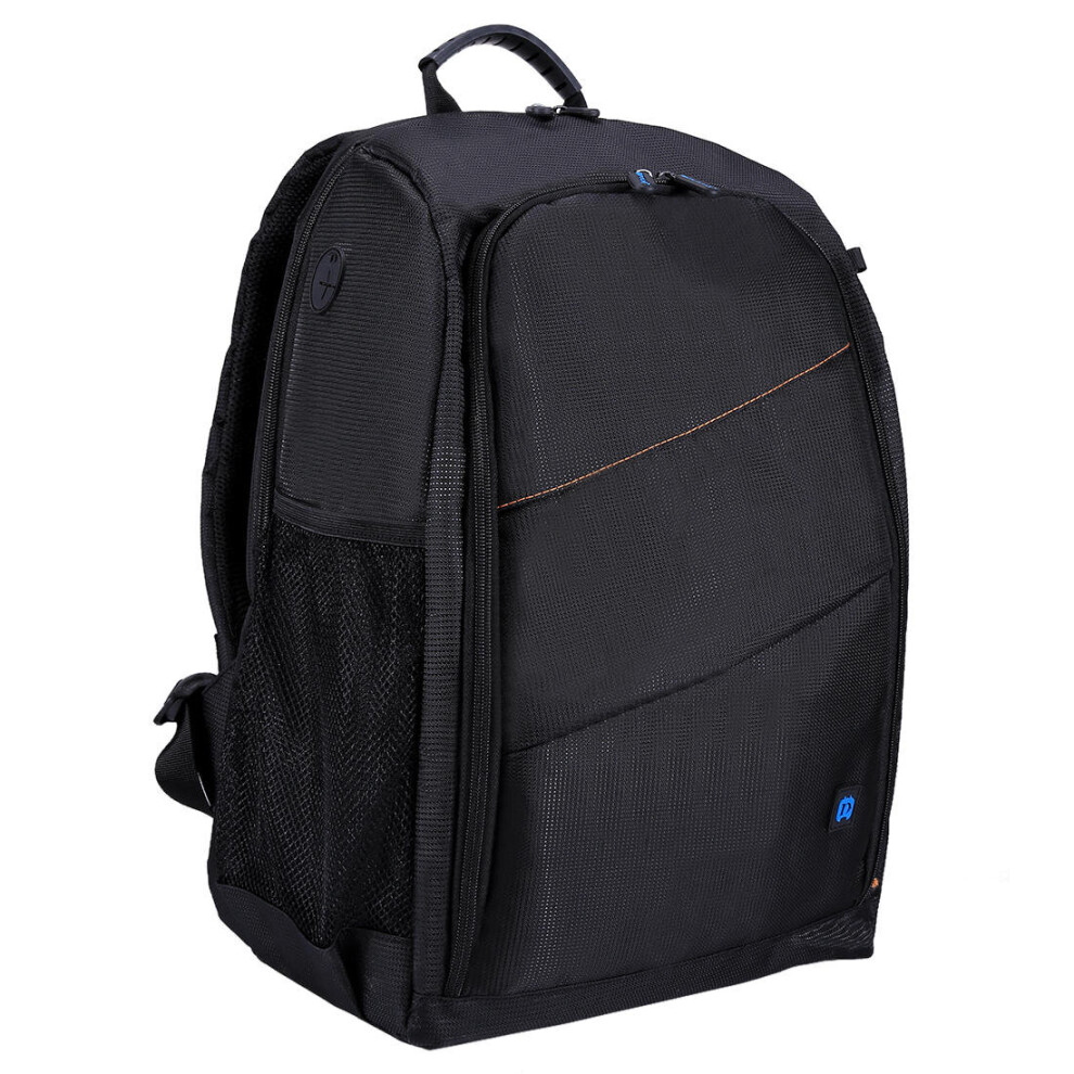 Pu5011 Outdoor Portable Waterproof Scratch-Proof Dual Shoulders Backpack Camera Bag Black 4151093605330