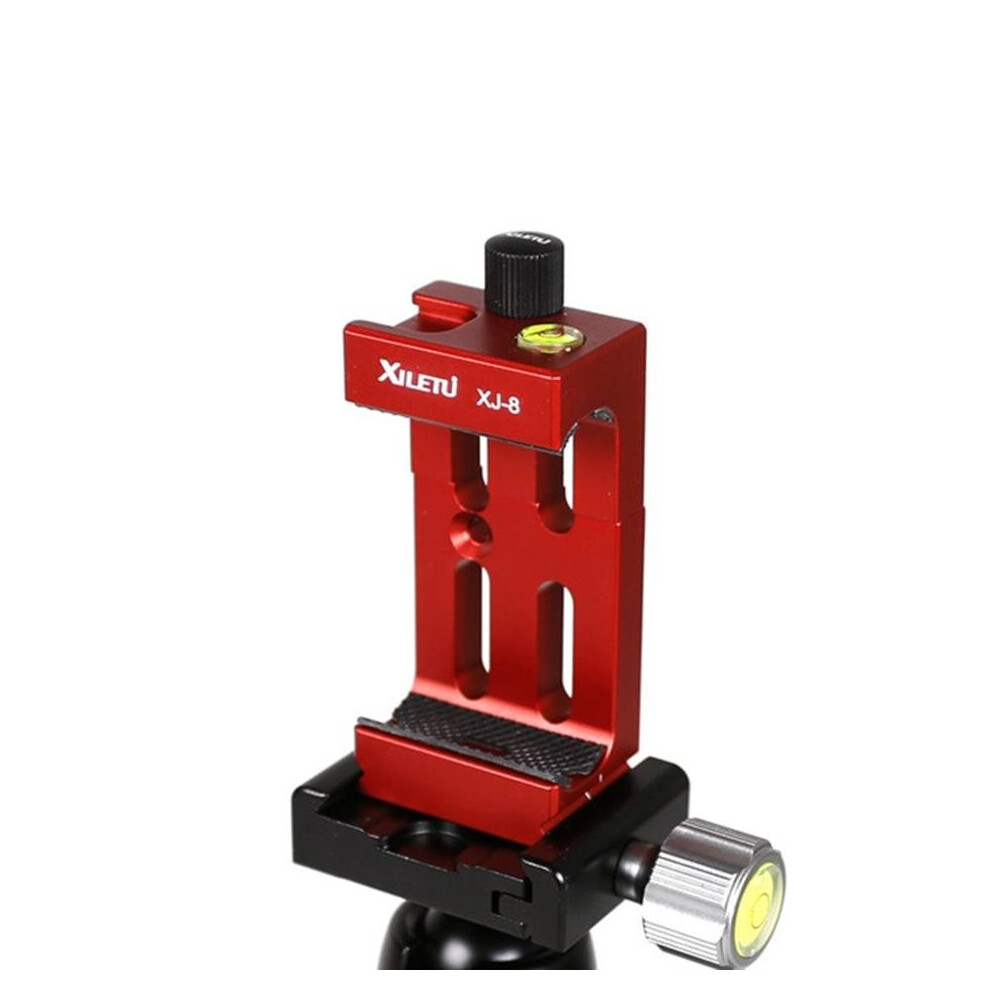 Xj-8 Aluminum 4.7-6.0 Inch Smartphone Clip Holder For Mobile Phone Photography Red 4151093605040
