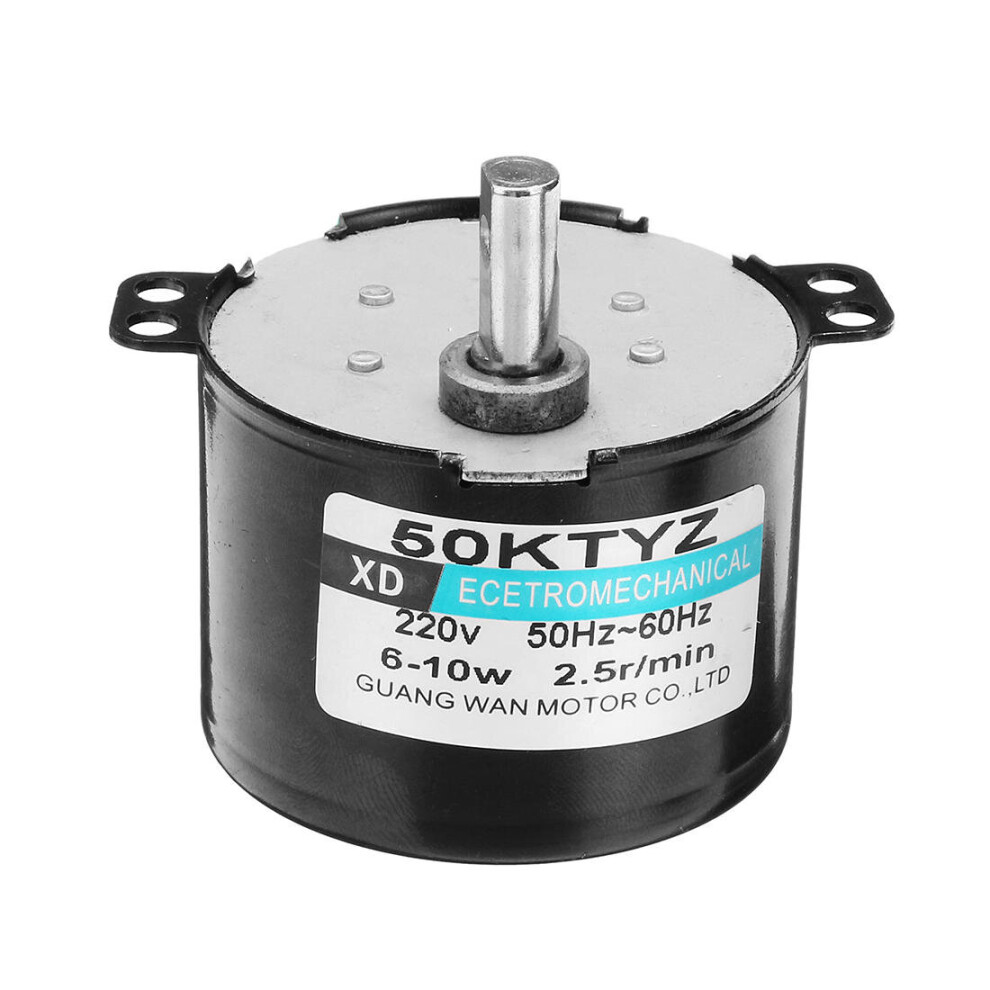 50Ktyz 220V 2.5Rpm Synchronous Motor 10W Permanent Magnet Motor 814730370780