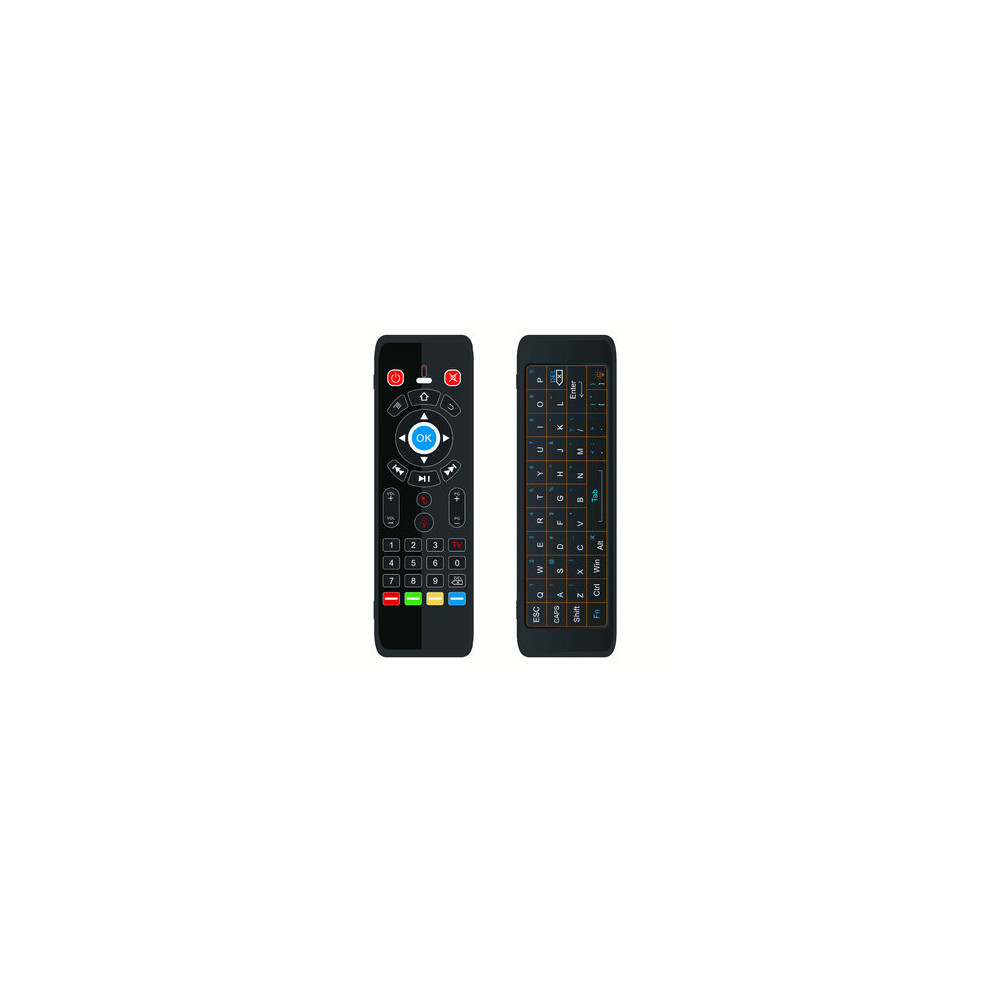 T16 2.4G Wireless 7 Color Backlit Dual Keyboard Full Touchpad Air Mouse Airmouse Ir Learning Remote 4151093694327