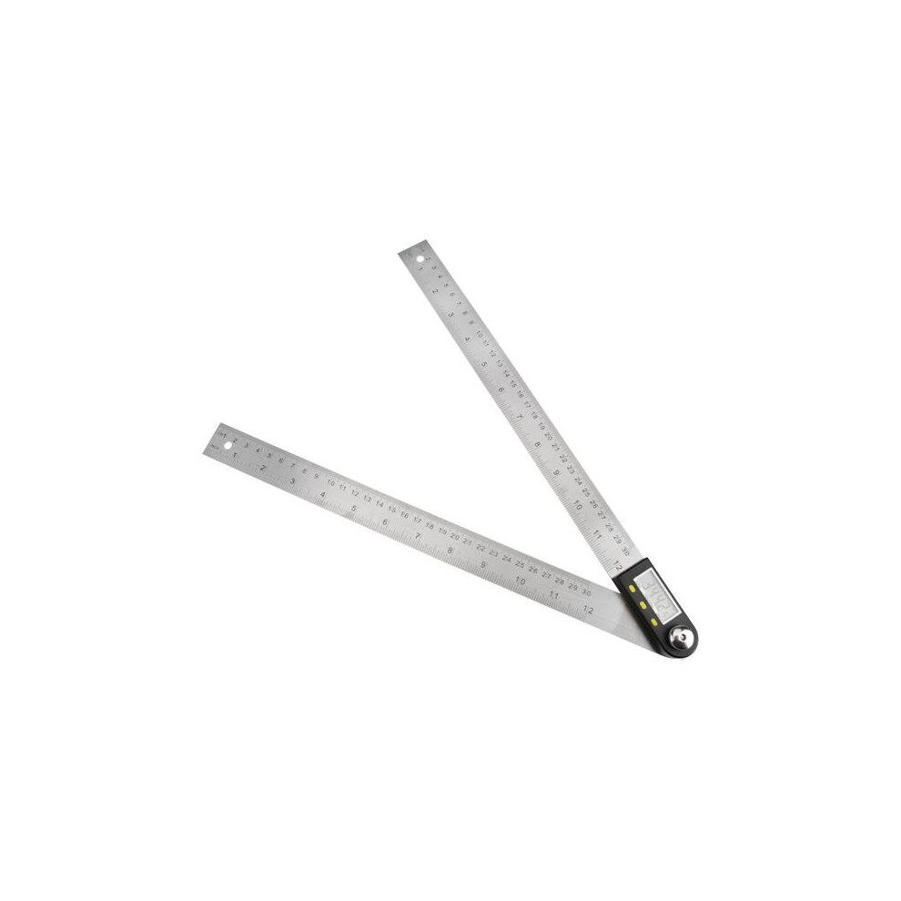 360 Degree 0-300Mm Stainless Steel Digital Protractor Goniometer Angle Finder Meter Ruler 869692697901