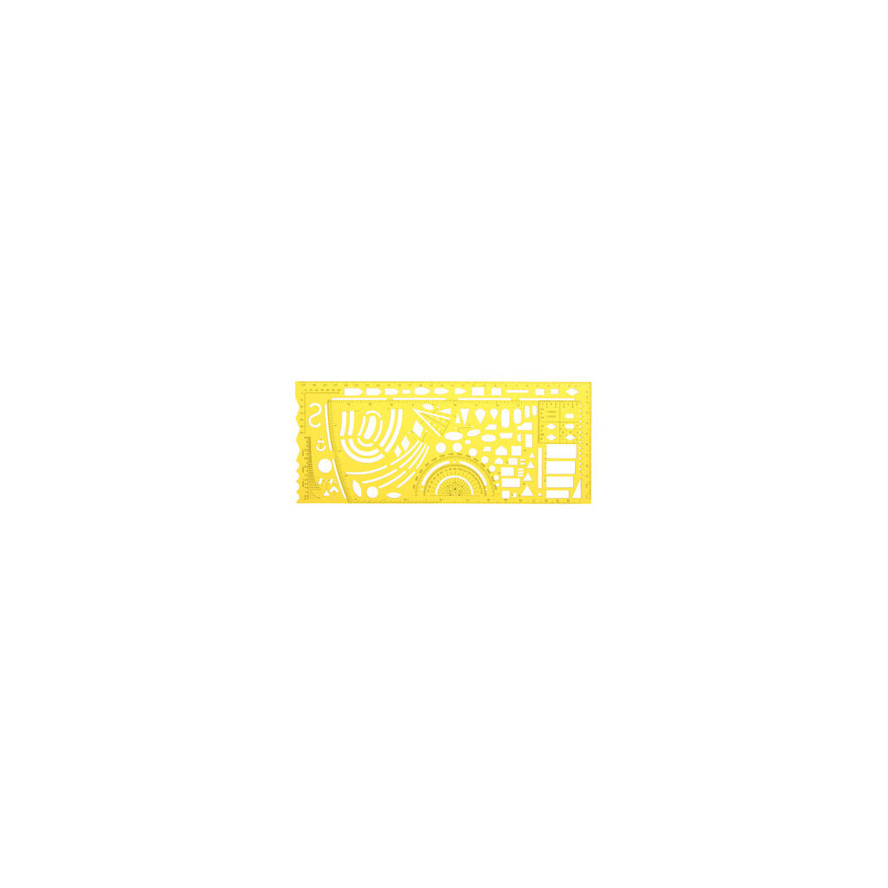 2 Pcs Military Map Marking Drawing Template Kt Soft Plastifc Ruler Design Drafting Stencil 840079348319
