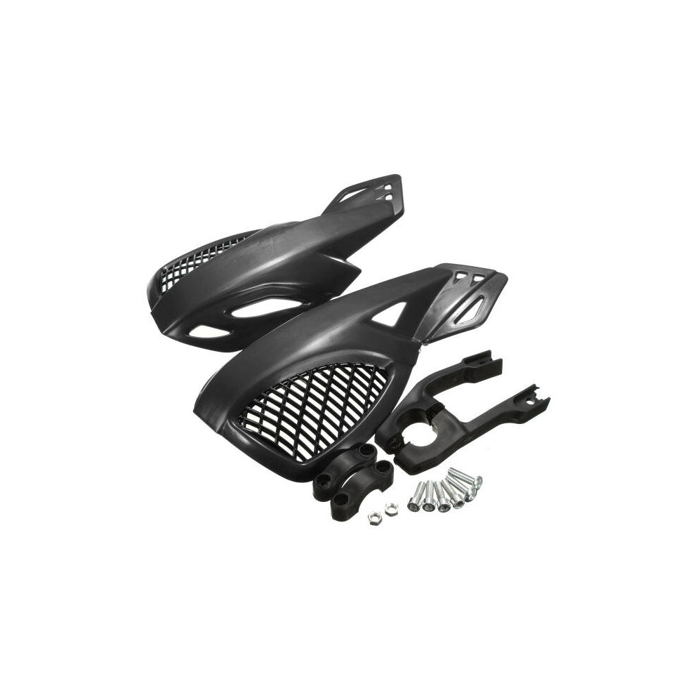 2Set 22Mm Motorcycle Motocross Handguards Hand Guards For Honda/Suzuki/Yamaha Ktm Atv Dirt Bikes Off Road Color Black 5202984938798