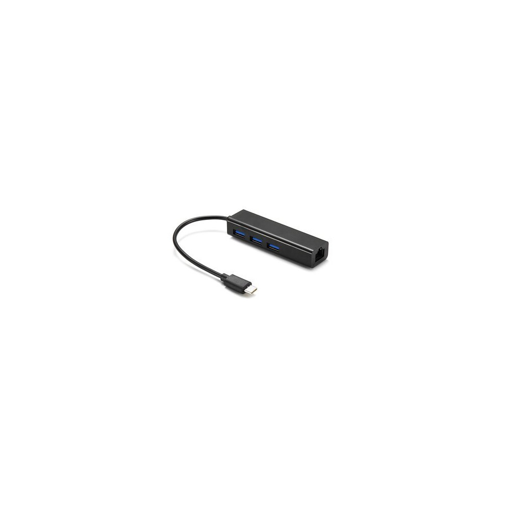 S8 4 In 1 Type C Data Hub With 3 Port Usb 3.0 Rj45 Docking Station Adapter For Tablet Laptop 4151093654208