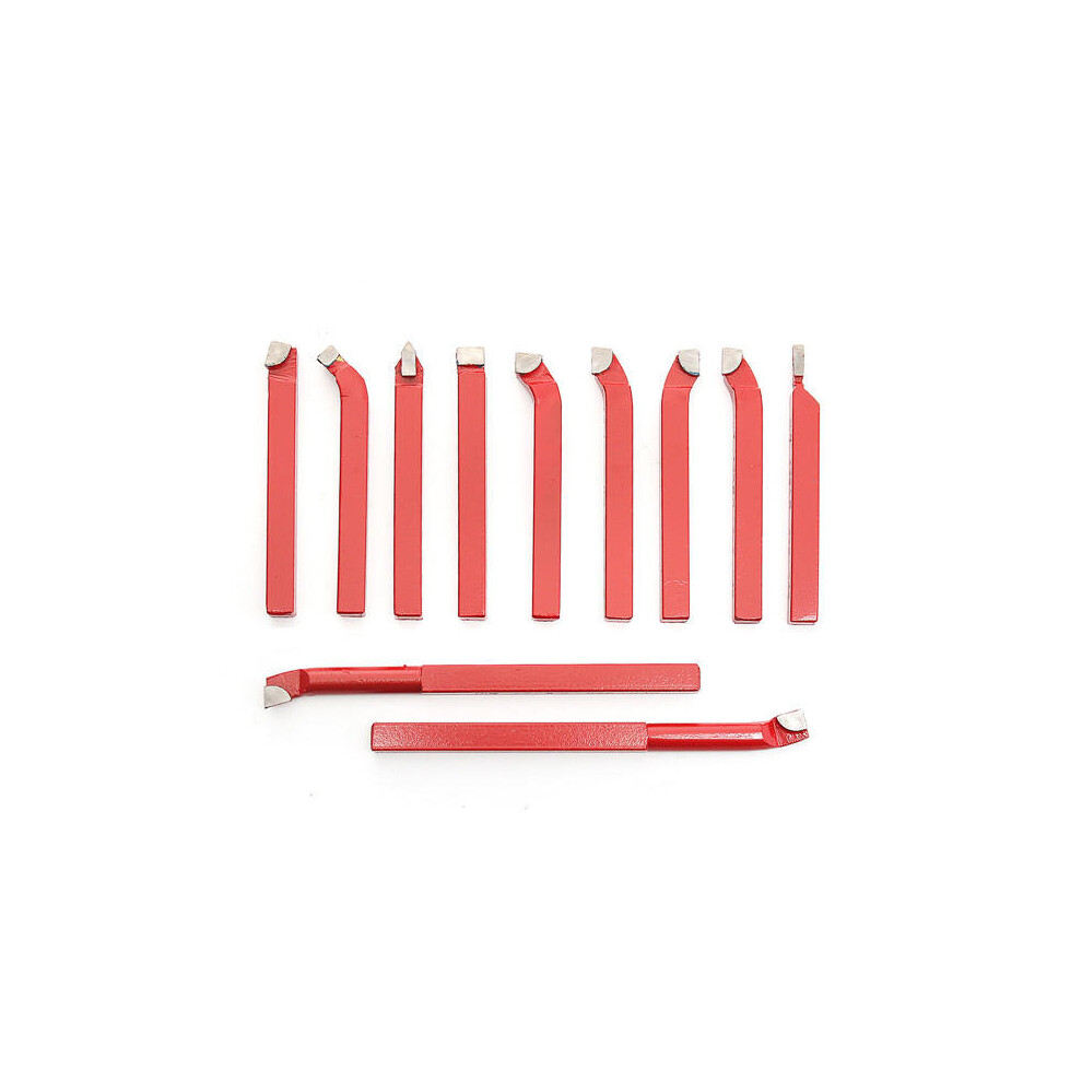 11Pcs Carbide Tip Tipped Cutter Turning Tool Set For Metal Lathe Cutting Tool 6901722551839