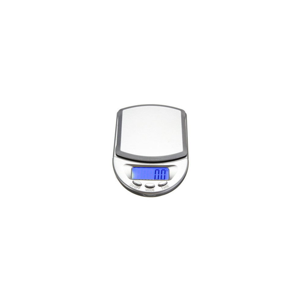 0.1 - 500G Lcd Display Digital Pocket Weight Scale Balance 840079348500
