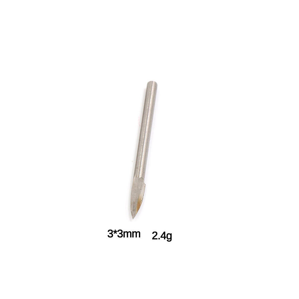 2 Pcs Wood Root Carving Chisels Tool Cutter Woodcut Woodworking Miling Cutter Craft Kit