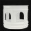 3L White Plastic Drinker Pigeons Birds Accessories Feed Suppliers Automatic Waterer w/ Handle 10