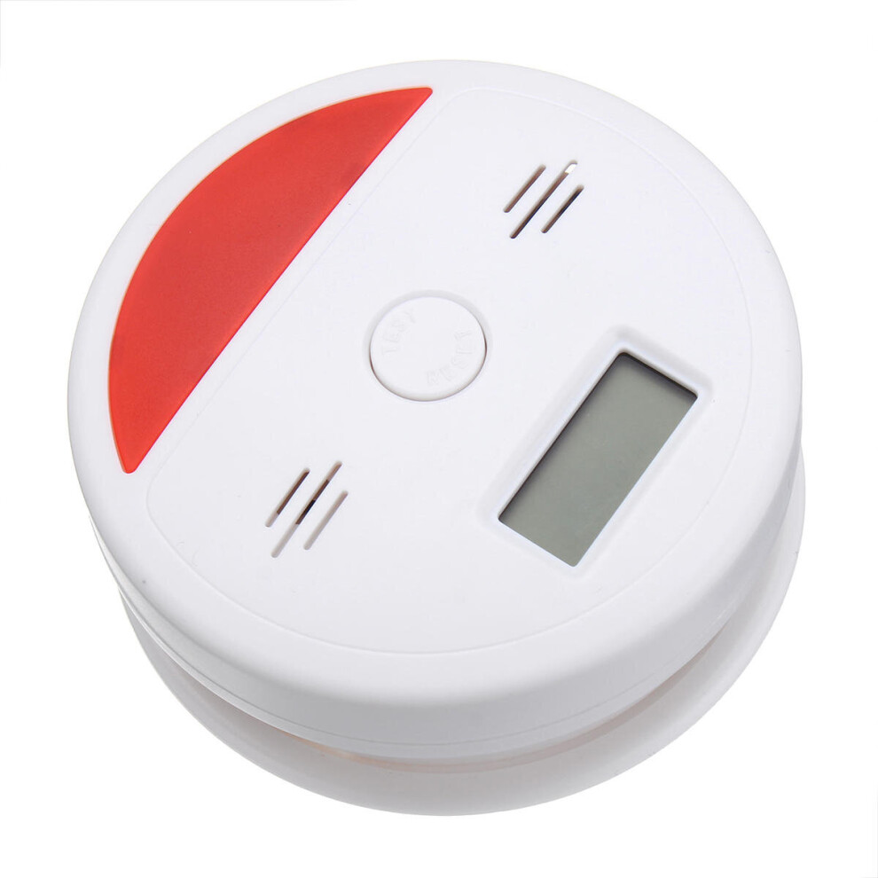 Lcd Co Carbon Monoxide Tester Poisoning Gas Smoke Alarm Detector Monitor Warning Sensor 4151093602346