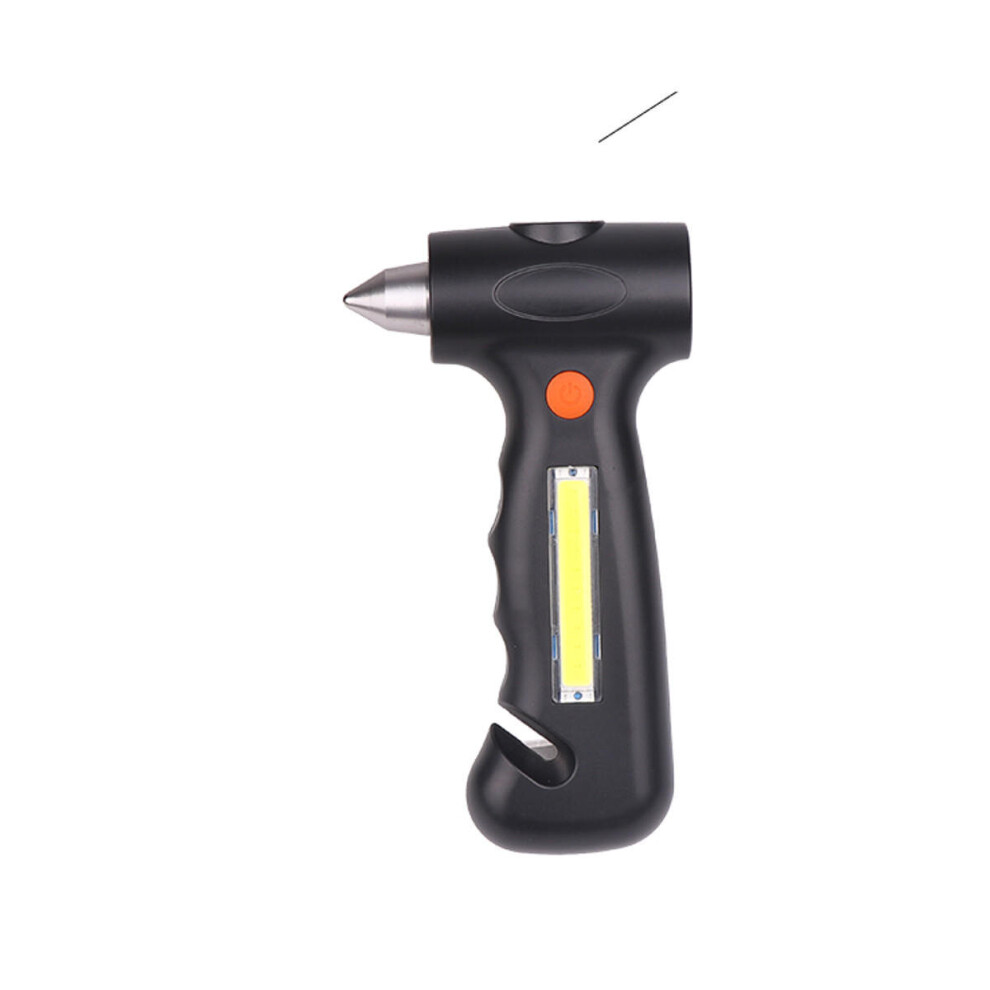 Multifunction Edc Tool Usb 1200Mah Flashlight Hammers Cutter Magnetic Emergency Survival Tool 8651942789816