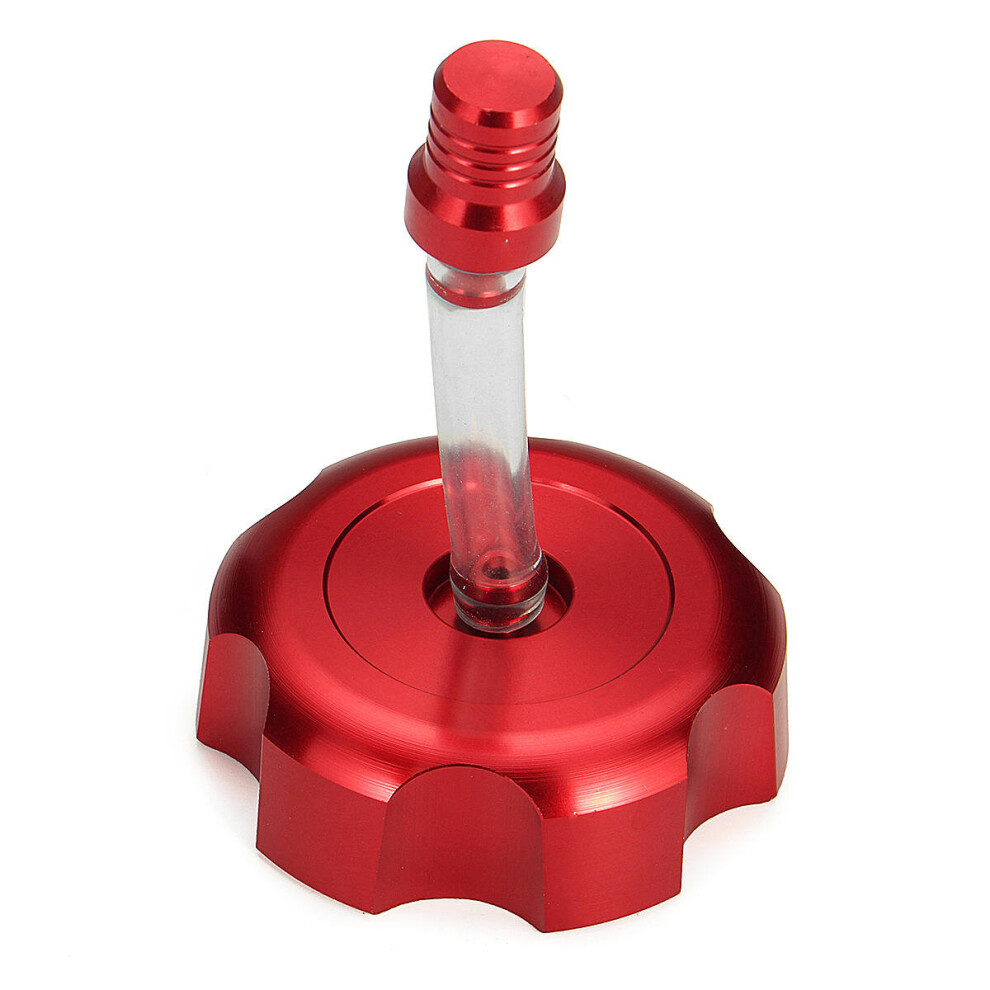 Cnc Fuel Tank Gas Cap Metal For 50Cc-125Cc Atv Quad Taotao Roketa Sunl Coolsport Color Red 840079321046