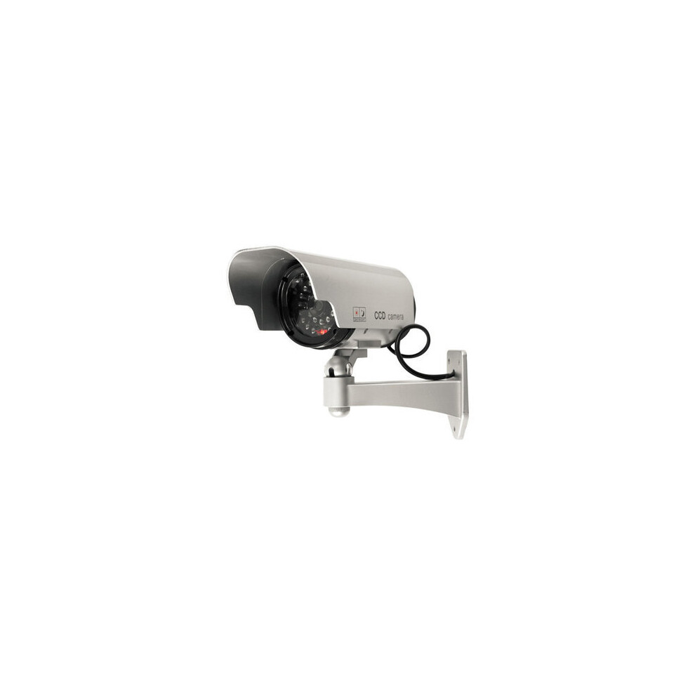 Solar Powered Fake Camera Outoodr Dummy Bullet Cctv Security Surveillance Camera Blinking Ir Led 4151093672998