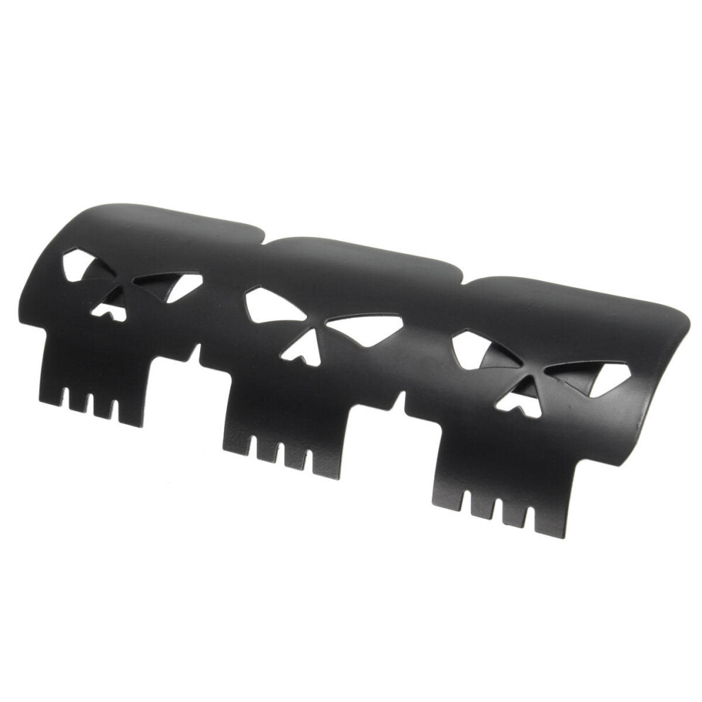 Universal Exhaust Muffler Pipe Heat Shield Cover Skull Style 8651943789105