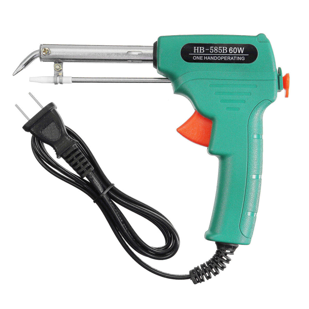 220V 60W Electric Soldering Gun Machine Welding Tool Manual Solder Iron Gun 869692701288