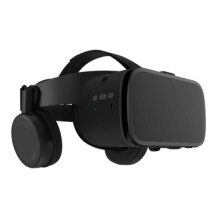 Z6 bluetooth Helmet 3D VR Glasses Virtual Reality VR Headset for Smart Phone Black
