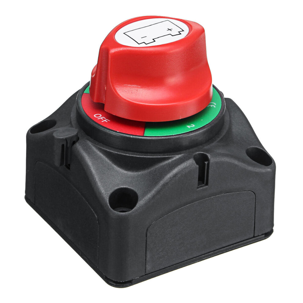 12V/24V Marine 4 Position Changeover Battery Switch Isolator Cut Off Kill Switch 6901722560923