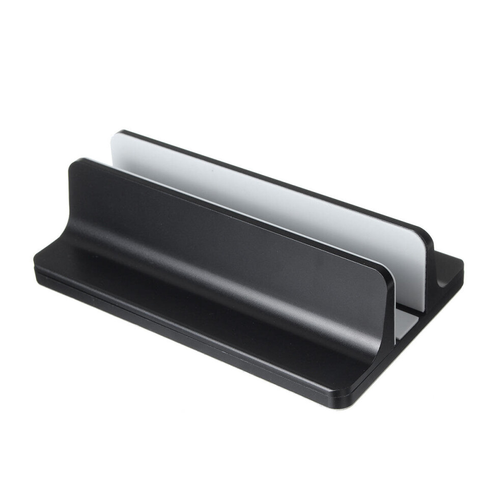 Space-Saving Desktop Aluminum Alloy Vertical Laptop Holder Tablet Stand Holder For Laptop Notebook Tablet Smart Phone Macbook Samsung 4191026568967