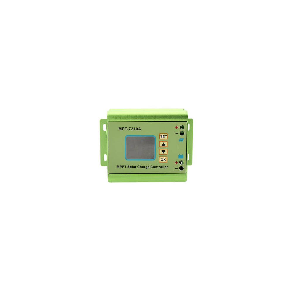 Mpt-7210A Aluminum Alloy Mppt Solar Panel Charge Controller With Lcd Display 8651934566524