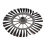 5 Pcs 14cm CS-099 Sweeper Brush Hand Push Sweeper Broom Replacement Accessories 6