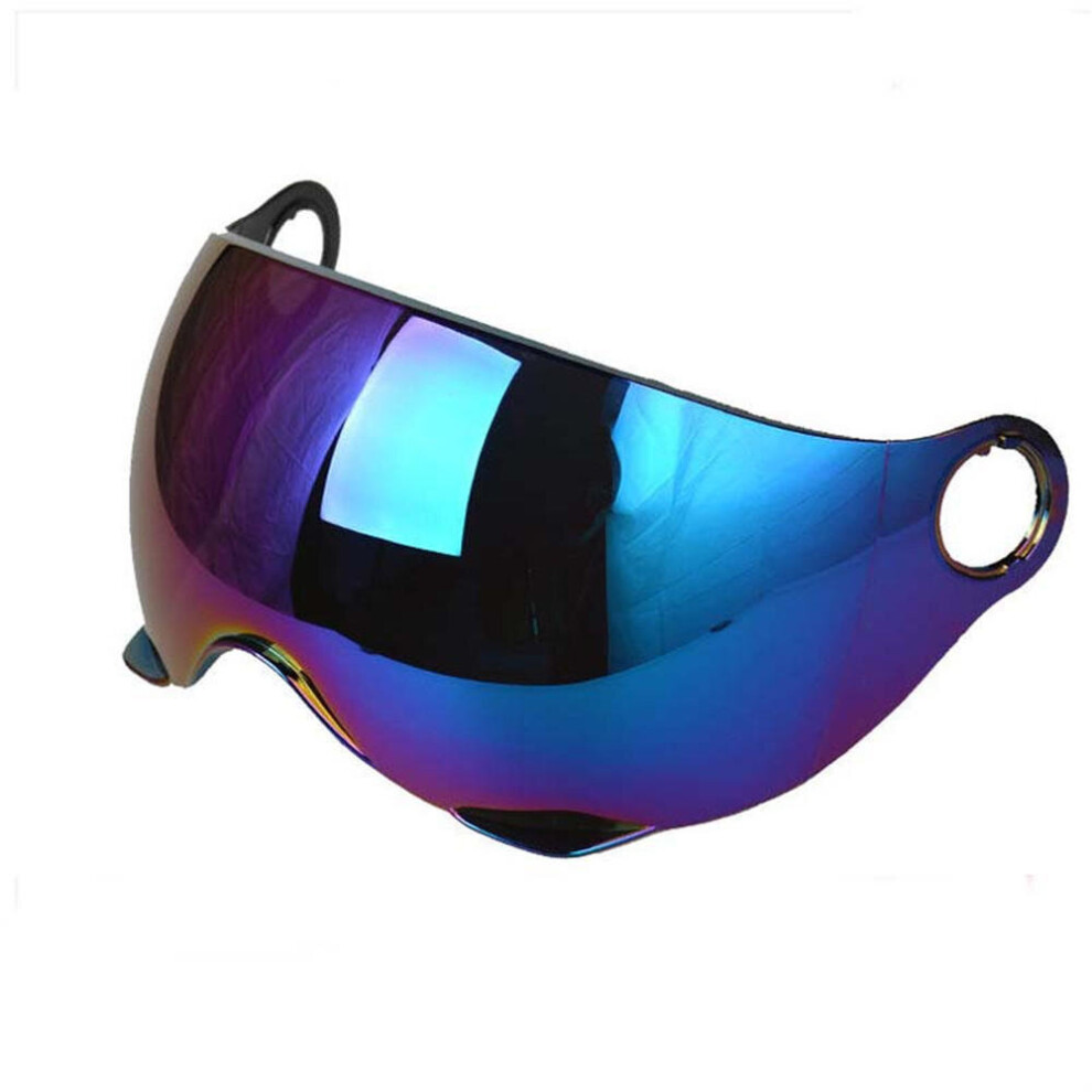 Pc Motocross Motorcycle Helmet Visor Lens Shield Windproof Anti-Scratch Half Face 840079081728