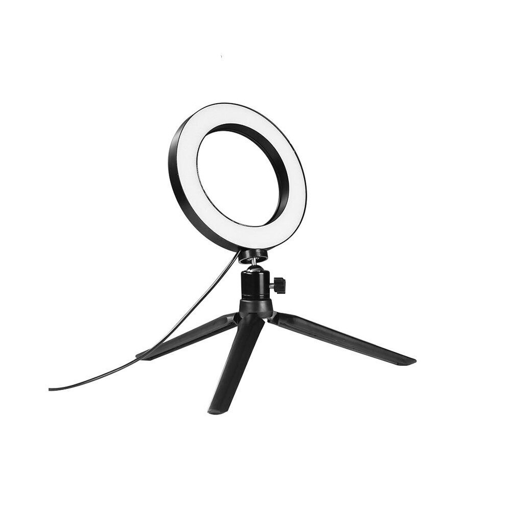 16Cm 3500-5500K Video Ring With Extendable Selfie Stick Stand Tripod Phone Clip For Tik Tok Youtube Live Streaming Light 4151093677177