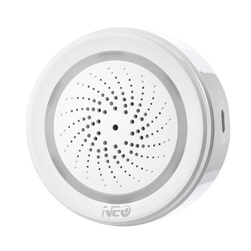 Siren Sound Alarm Sensor APP Control Home Wireless Security System WiFi USB 1