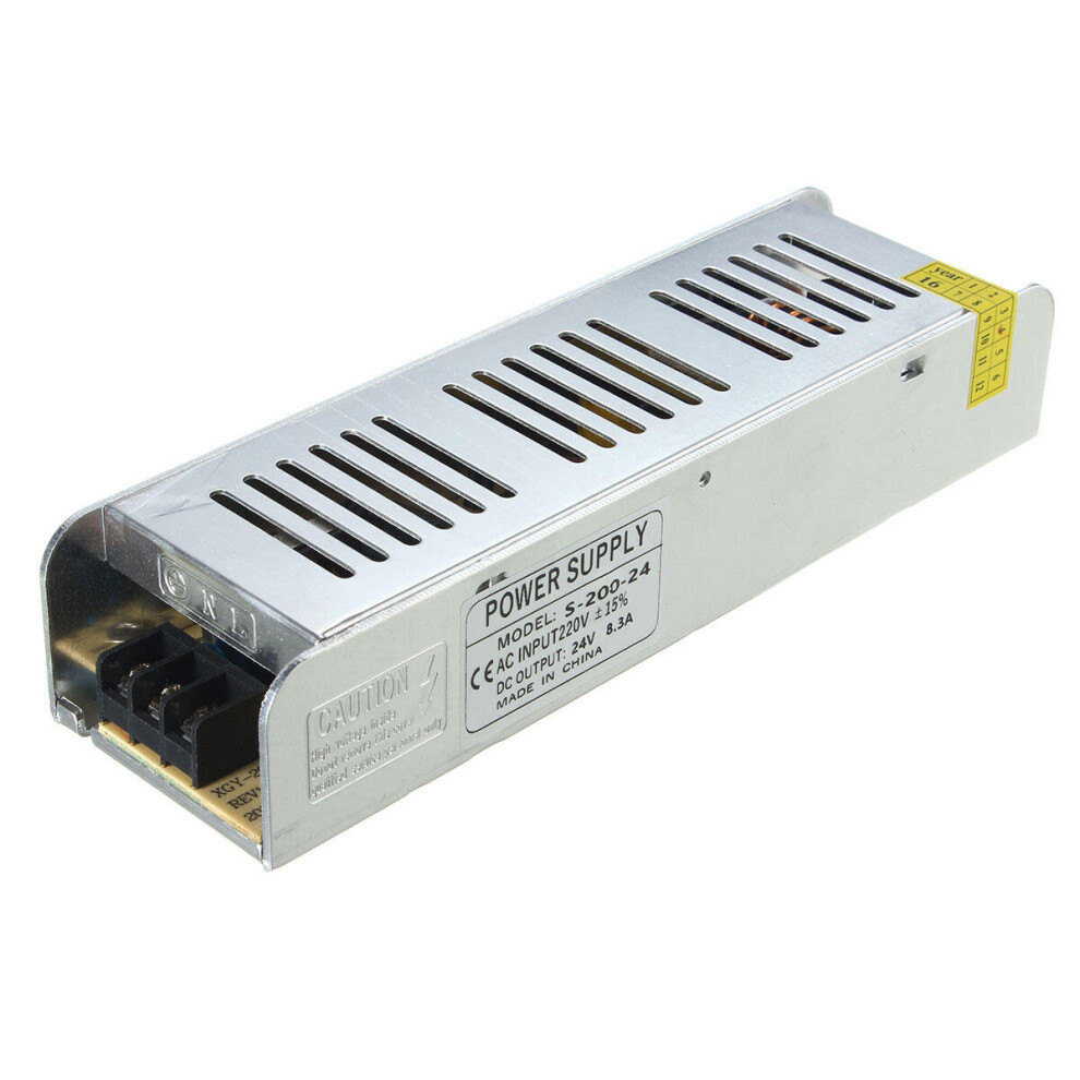 Ip20 Ac220v To Dc24v 200W Switching Power Supply Driver Adapter 4151093672875