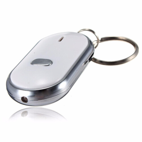 5pcs Whistle Key Finder Keychain Sound LED With Whistle Claps 1