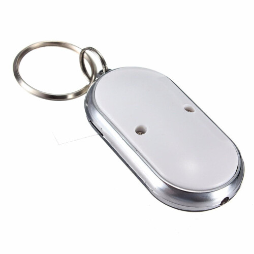 5pcs Whistle Key Finder Keychain Sound LED With Whistle Claps 2