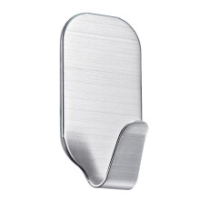 1Set Self Adhesive Bathroom Wall Door Stainless Steel Holder Home Hook