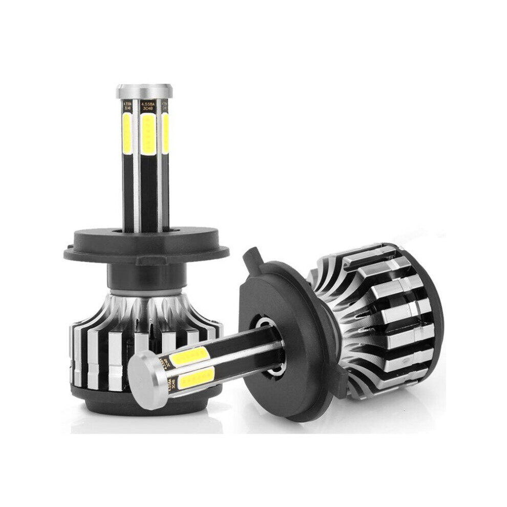 2 Pcs 6 Sides Led Car Headlights Bulbs H4 H7 H11 Lamp 4191026596977