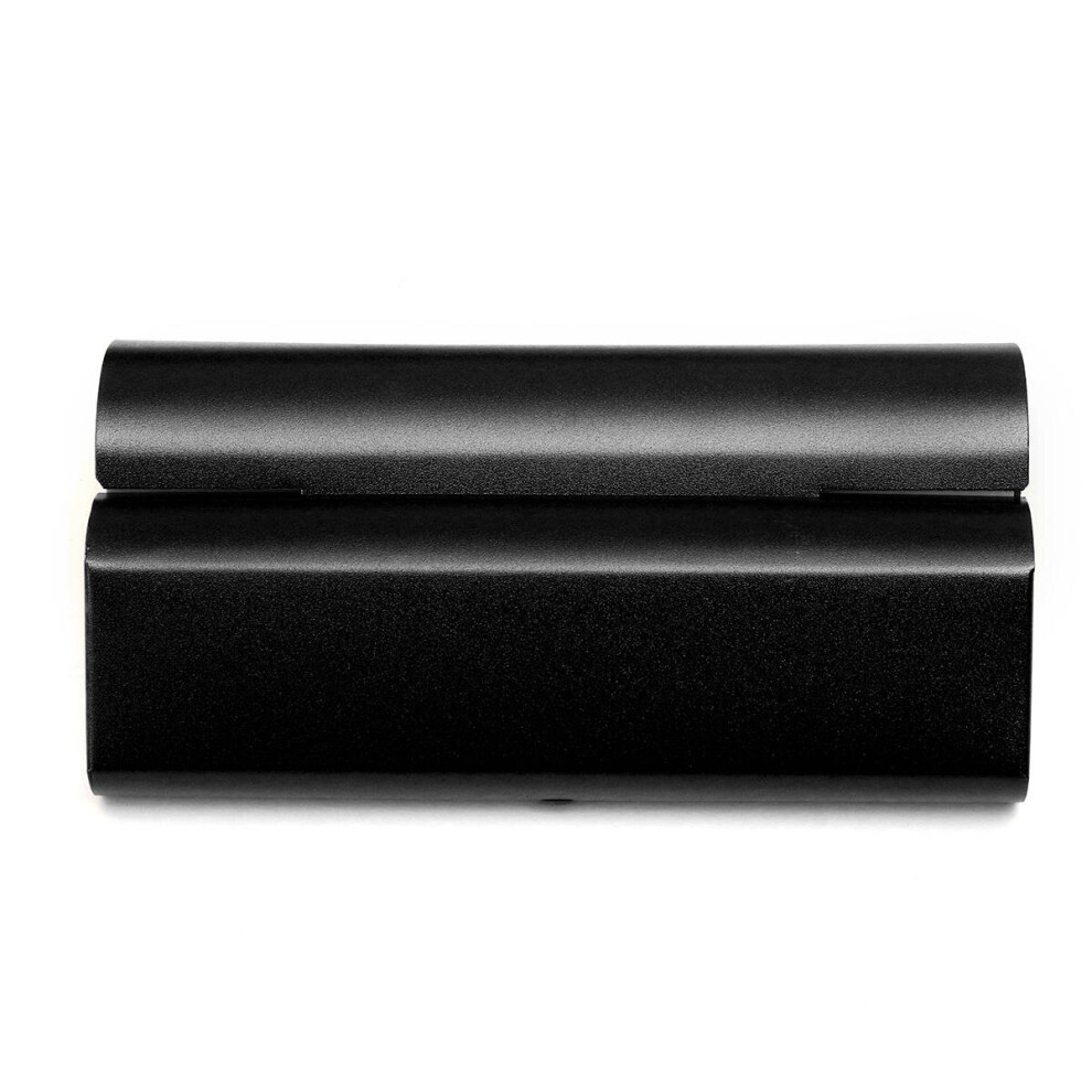 Frosted Matte Hard Metal Glasses Protection Eyeglasses Case Spectacles Box BLACK COLOR M SIZE