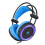 Virtual 7.1 Surround USB Wired Gaming Headphone LED Backlight Headset With Microphone for PS4 XBOX 1