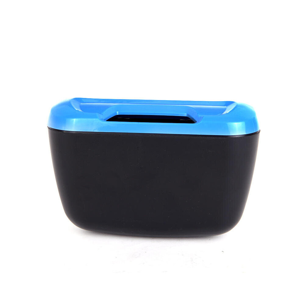 Multi-Functional Sticky Abs Car Garbage Cans Trash Bin Side Bucket Box Colour Blue 840079102133